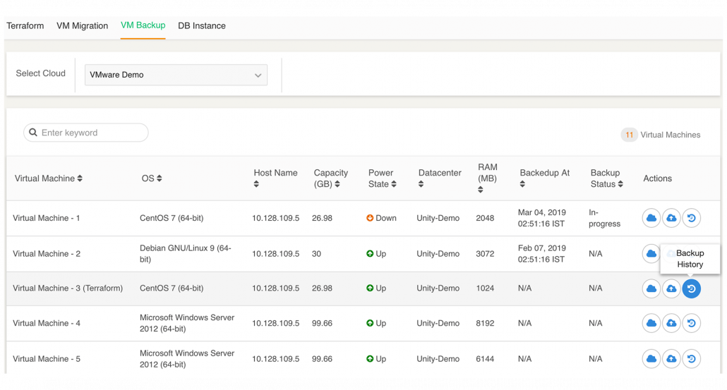 VM Backup